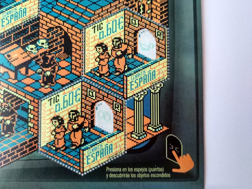 Sello de videojuegos de La abadia del crimen Sello de videojuegos de La abadia del crimen